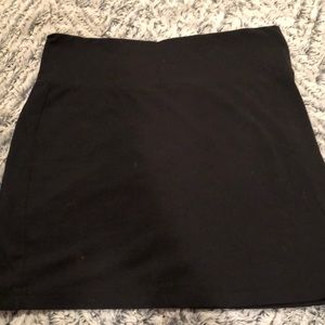 Black stretchy skirt